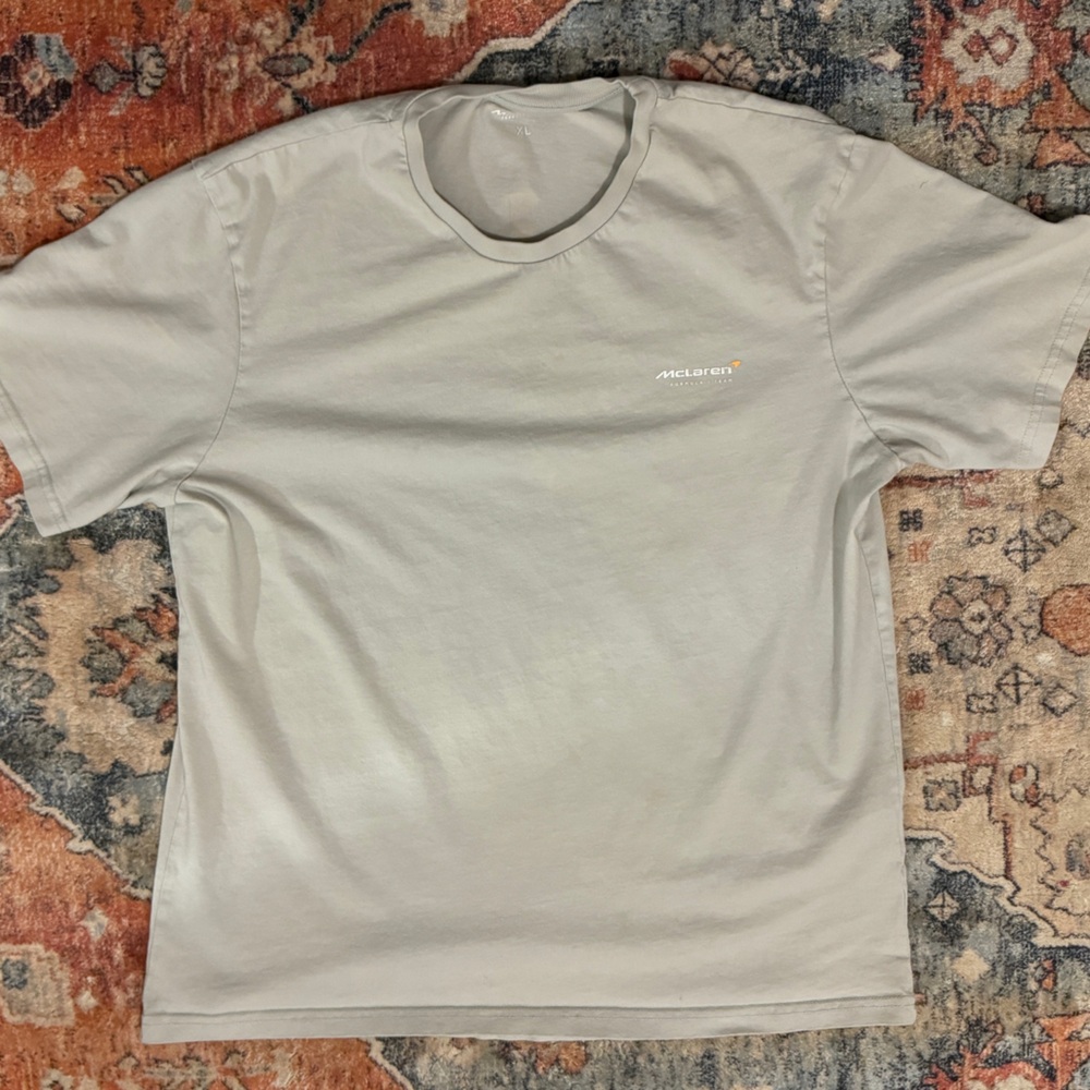 McLaren F1 Lando Norris Cream T-shirt
